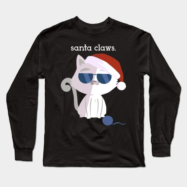 santa claws. Long Sleeve T-Shirt by gubsly